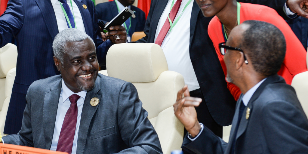 moussa-faki-mahamat-paul-kagame-union-africaine
