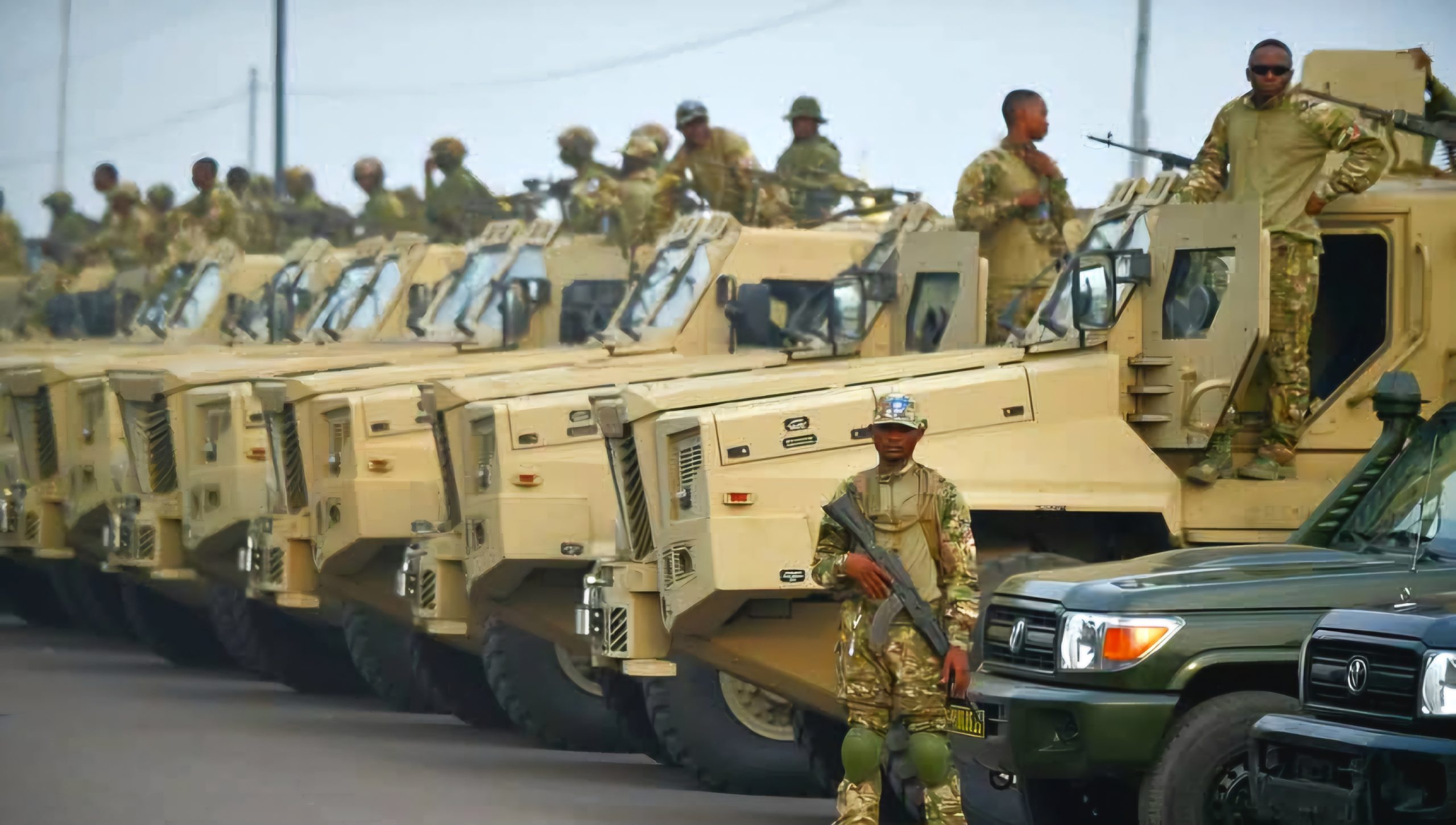 RDC : 8000 militaires effectuent une démonstration à travers les ...